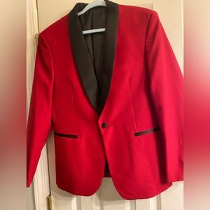 Red Men’s Blazer